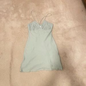 sage green dress